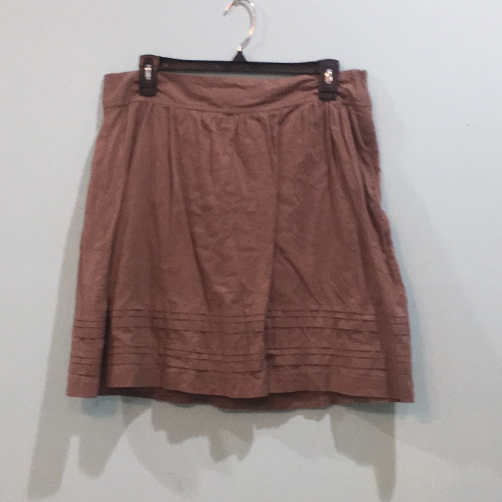 Brown skirt